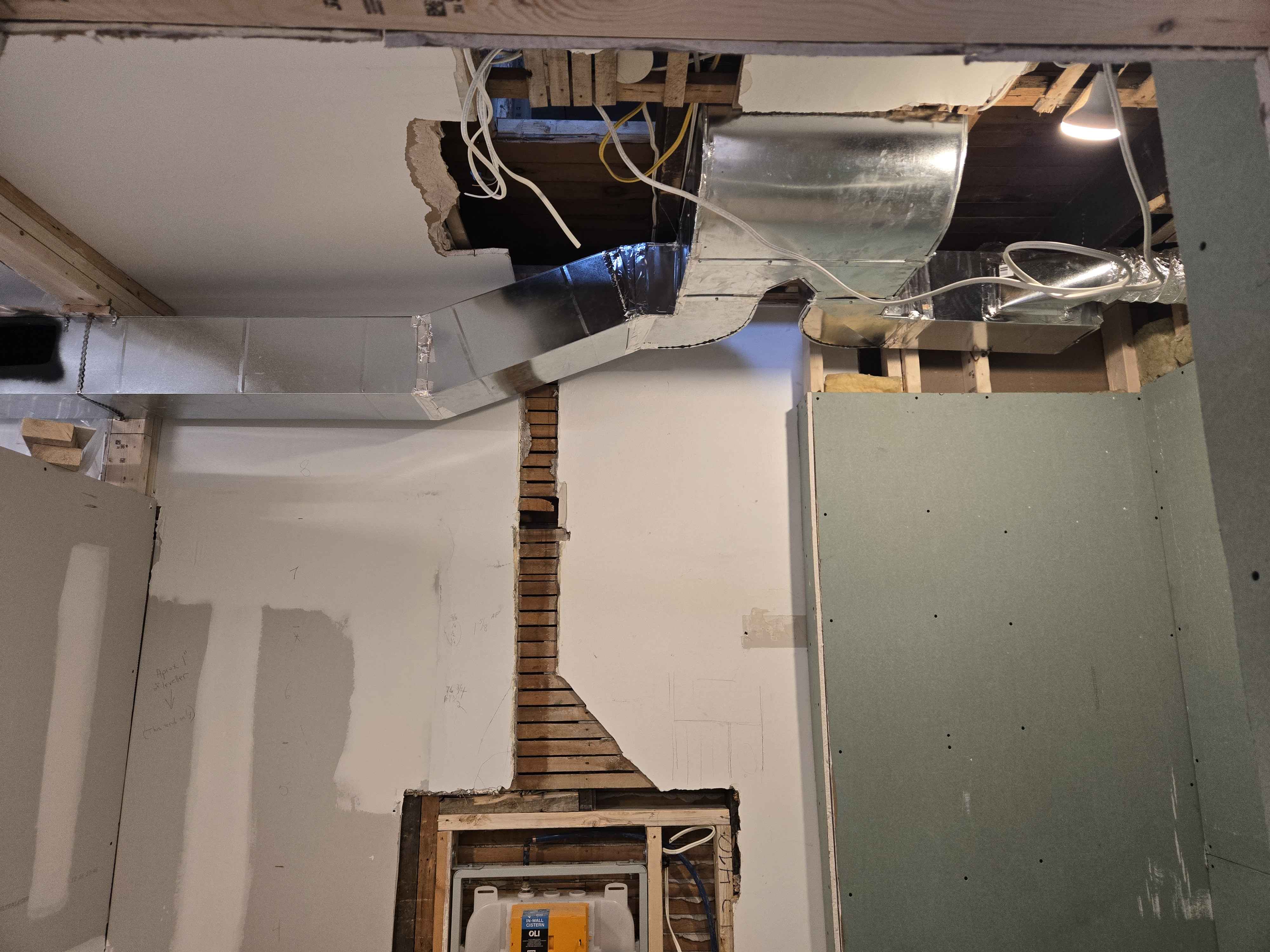 Ductwork pair-of-pants fitting